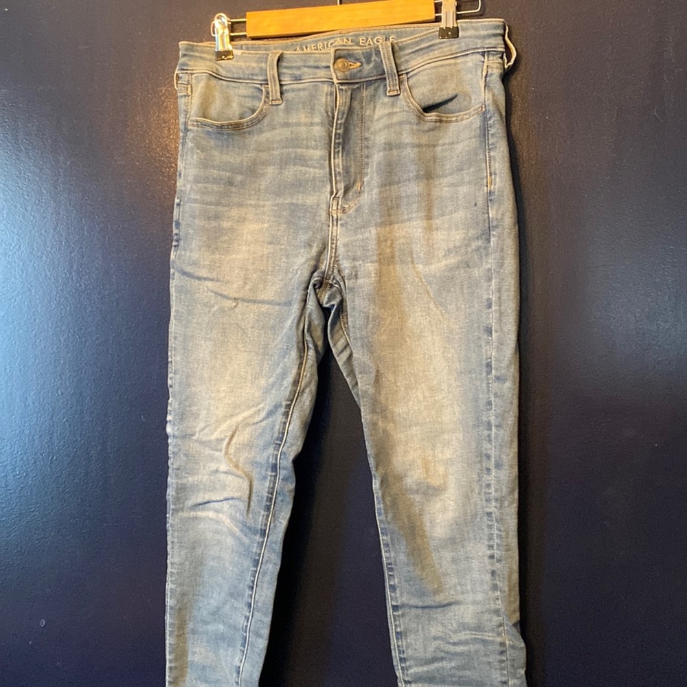 American Eagle Super Hi-Rise Jegging Size 8 Regular Next Level Stretch